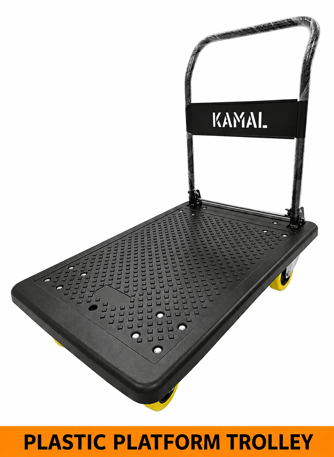 Plastic platform trolley